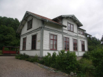 Events 2007 -- Visiting Risten-Lakvik Railway in July. A short visit a working day, no trains were running.