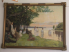 6211  -- Church painting in Bräcke brygga
