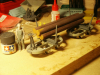 Pict7843 -- Finished bolster. The SLM figure is in 1/24, not 16mm scale... biggest I got, had none in 16mm.