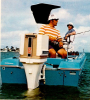 chrysler02 -- 2 - This engine design/colors has a special place in my mind. As a child my family visited friends to my parents, who had a boat with this engine. Just looking at the engine gives me memories of my first attempts of waterskiing..