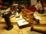 This month I have mostly worked with kits I ordered  from Cooper Craft and Binnie Engineering, but I also  managed to start on a small mine wagon.