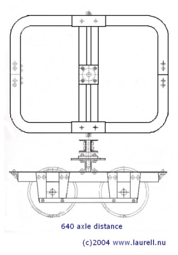 bogie1 -- The danish beet railways had very special bogies on there wagons. Two types was used with the only difference that they had different types of springs.