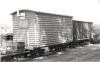 eating1 -- This is also an old open wagon rebuilt for the crew to have somewhere to eat when working with the tracks or close by. Note the side openings, they were used to store tools.