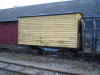 eating2 -- And in colour many years later, note the missing chimney. It has been of wheels for a long time, here it just has arrived back to IBK for renovation.