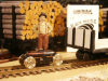 Pict7679 -- Black Beetle motor bogie arrived. Car to the right is my first attempt in Hf