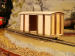 After I while I apparently realised that 12mm was wrong for Sn2, because this Pershing Boxcar is made in 1:50 scale.