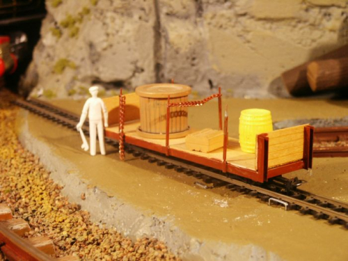 Pict6747 -- Second card built, a flatcar.