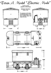 These are a couple of nice drawings of 18in gauge rolling stock Tim Stolle made through the years.